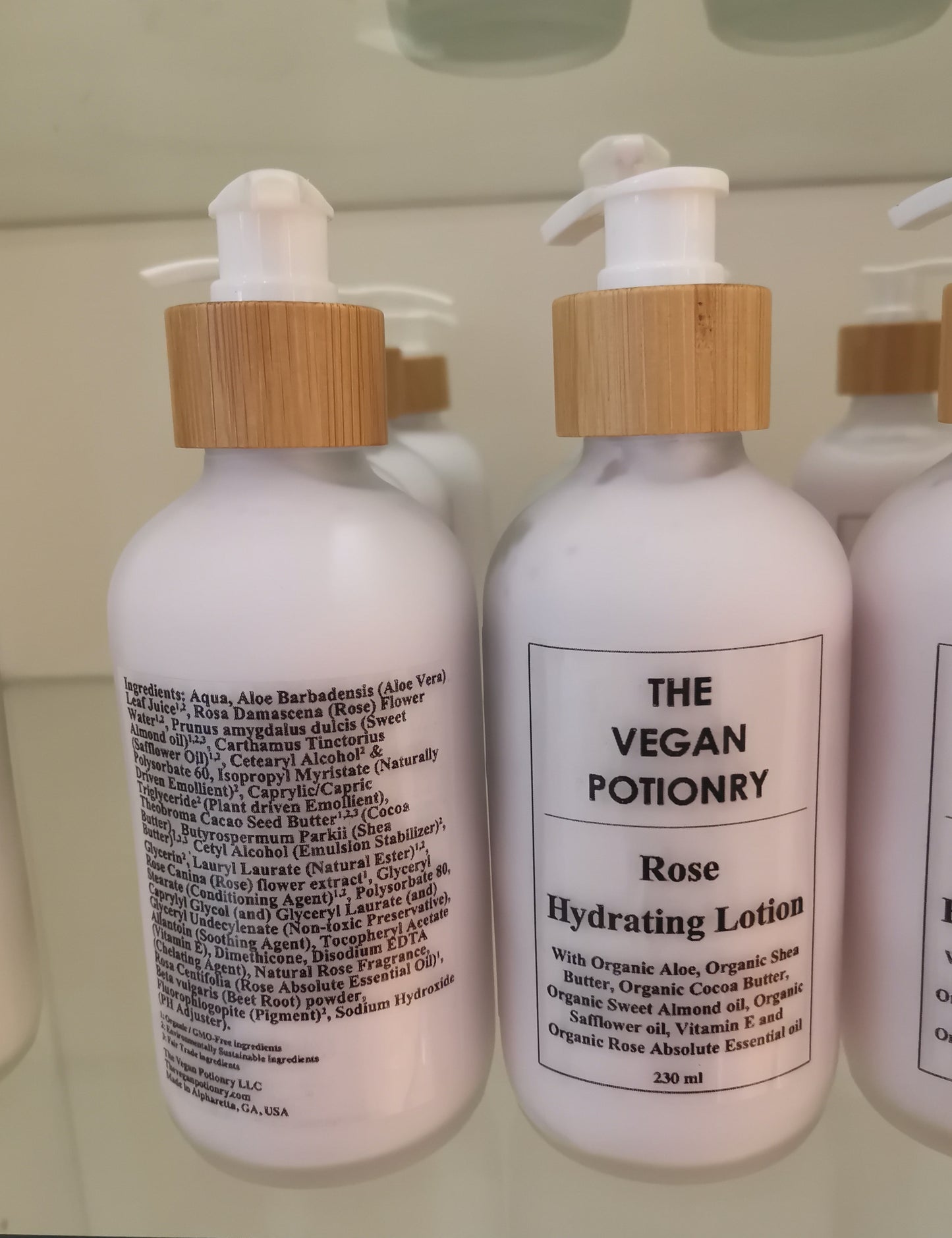 Rose Hydrating Lotion | The Vegan Potionry