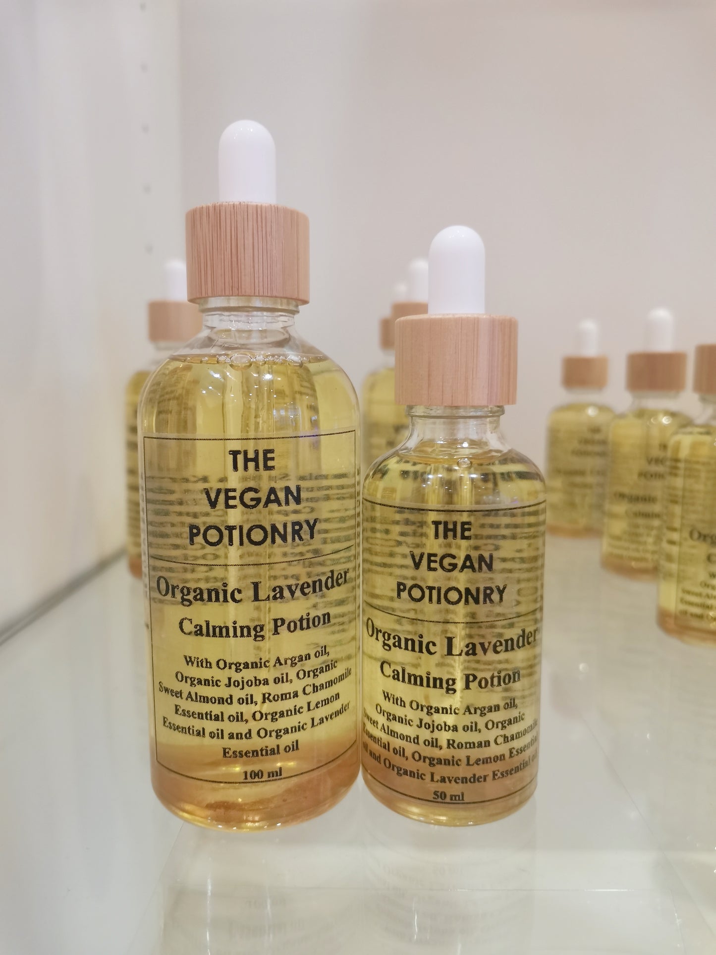 Organic Lavender Calming Potion I Lavender Infused Herbal oil Serum | The Vegan Potionry