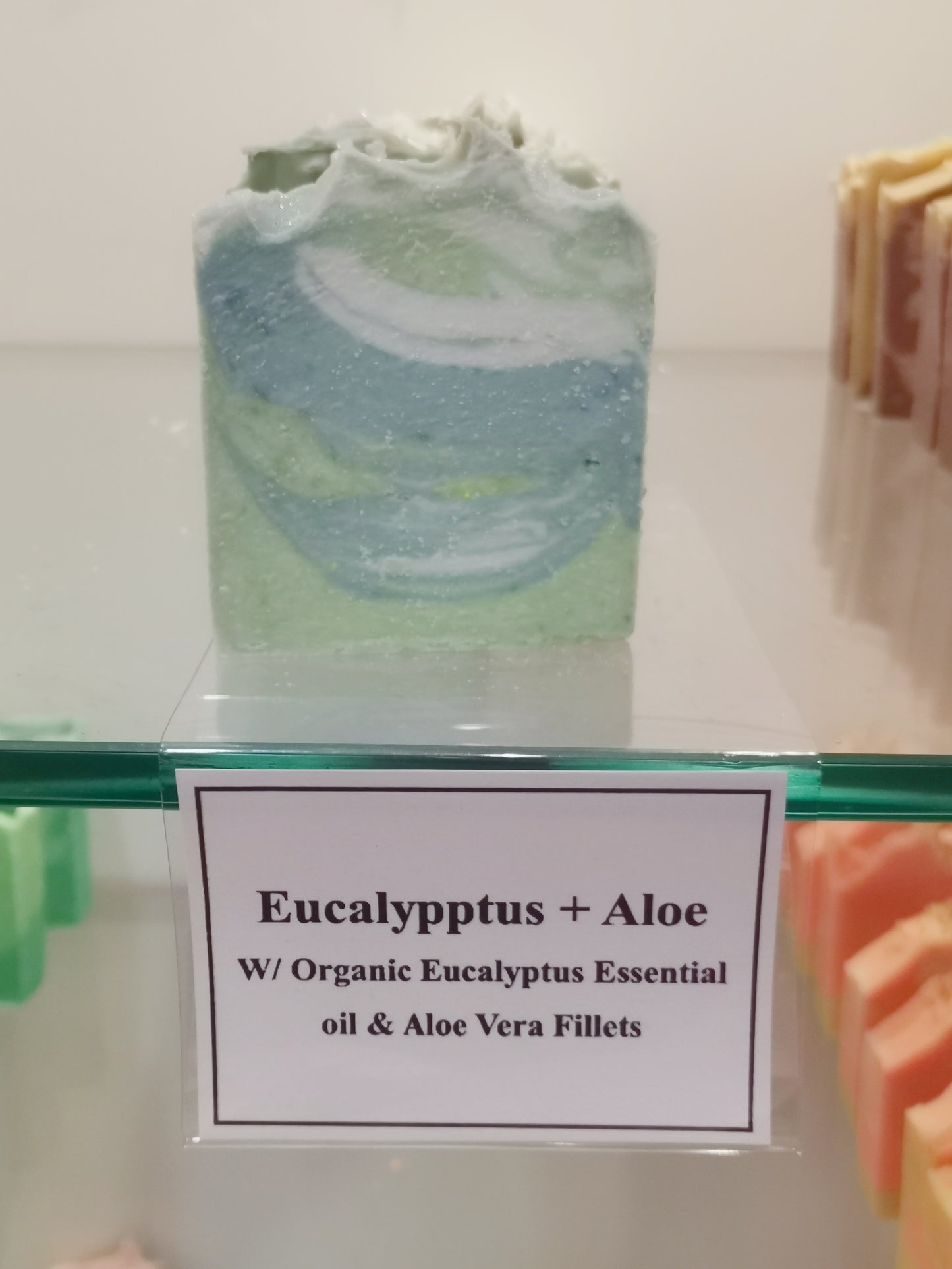 Eucalyptus + Aloe Hydrating Soap | Palm Free Soap | The Vegan Potionry |