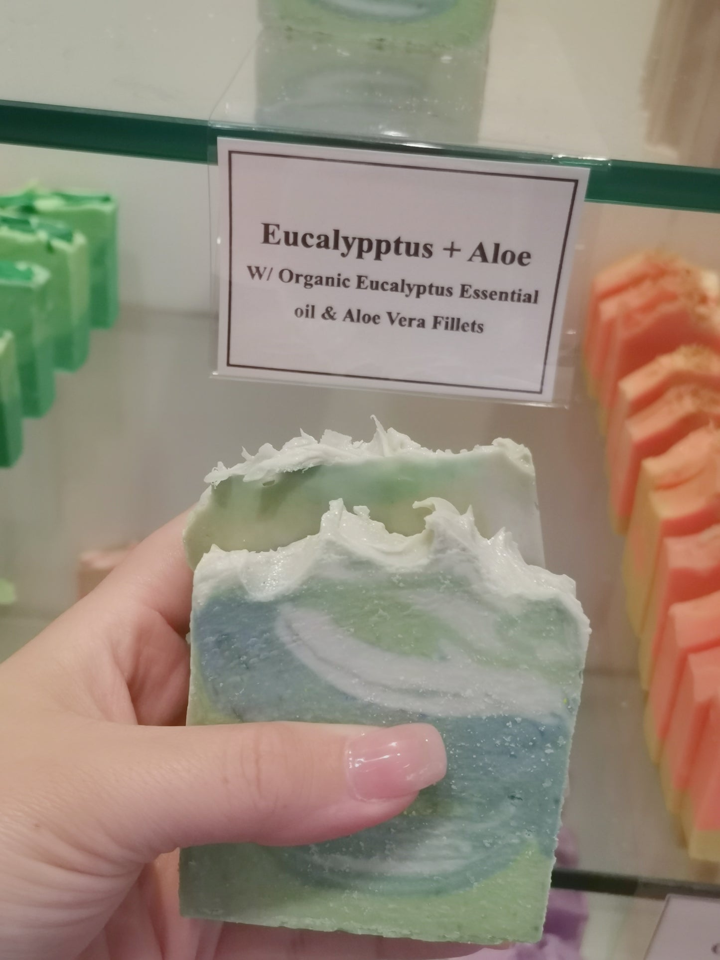 Eucalyptus + Aloe Hydrating Soap | Palm Free Soap | The Vegan Potionry |