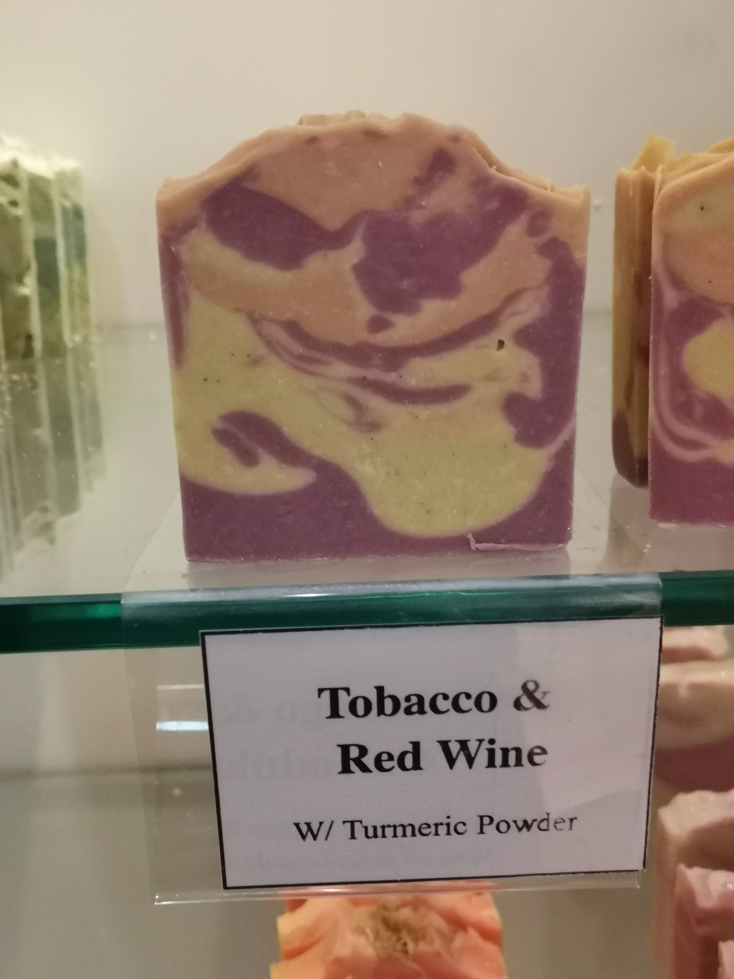 Tobacco & Red Wine Palm Free Soap | The Vegan Potionry |