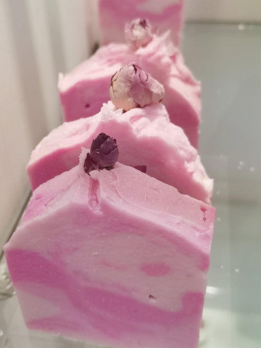 Hydrating Rose Soap | Palm Free Soap | The Vegan Potionry |