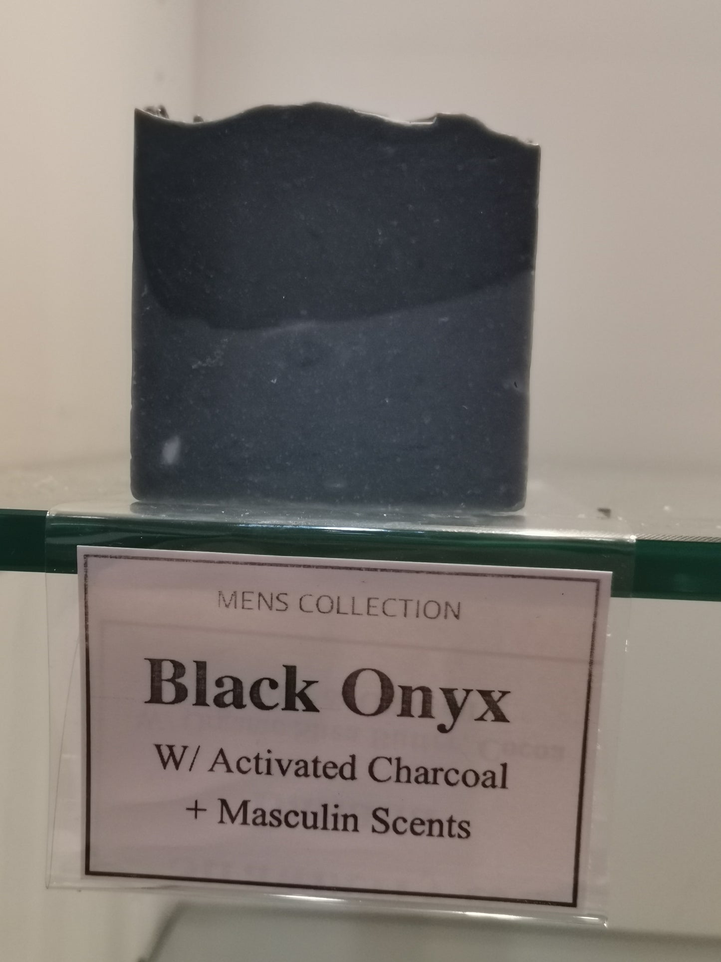 Black Onyx Hydrating Soap | Masculine Herbal Soap | Palm Free | The Vegan Potionry |