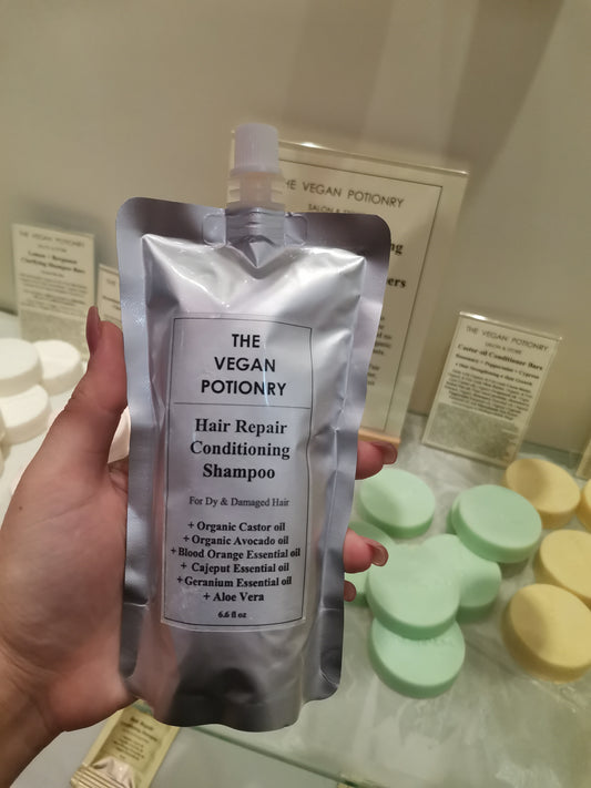 Hair Repair Conditioning Shampoo For Dry & Damaged Hair  | THE VEGAN POTIONRY