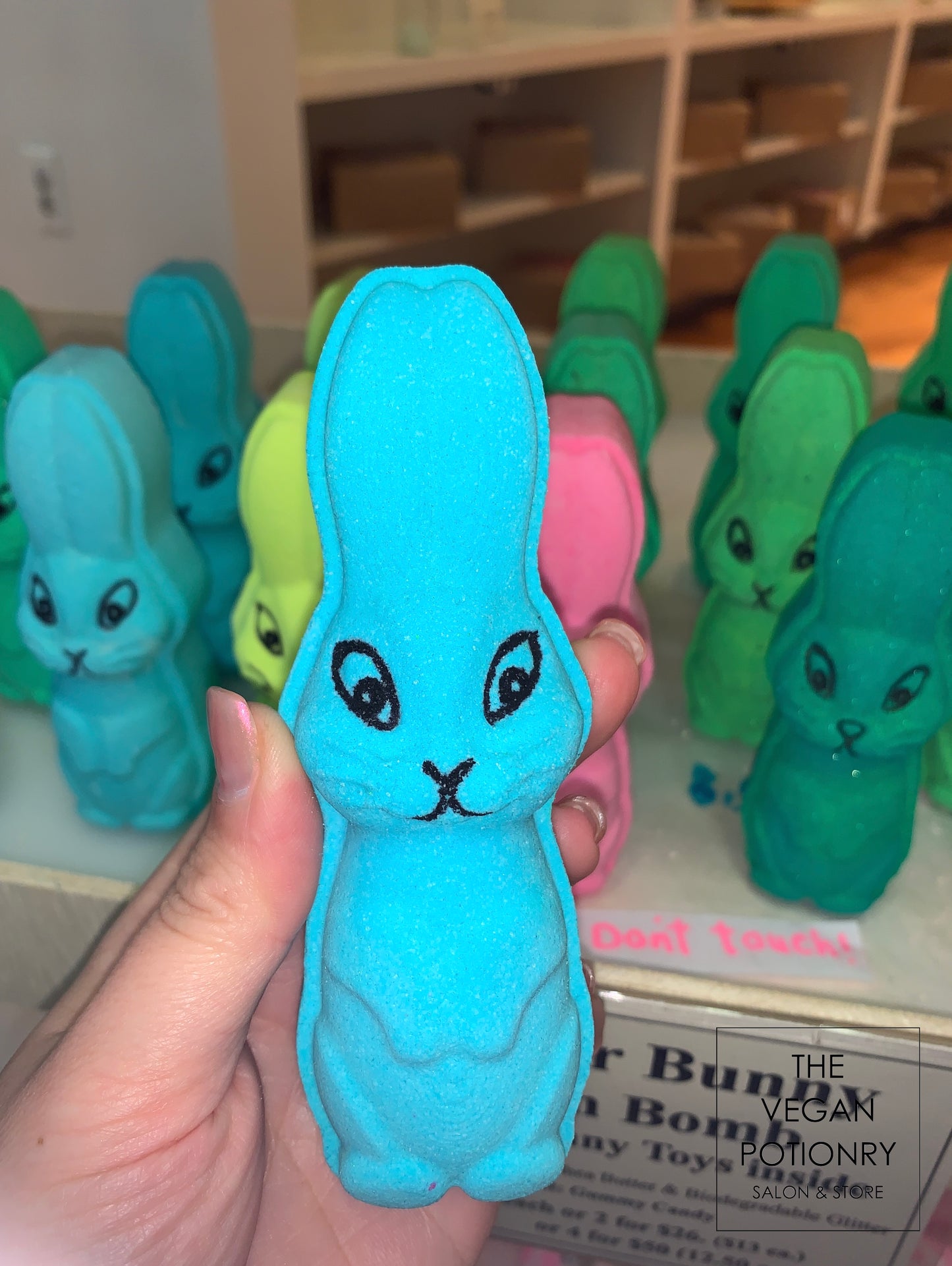 Marshmallow Bunny Bath Bombs with Bunny Toys inside